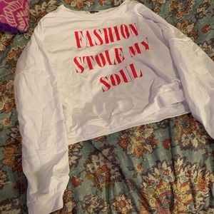 Long Sleeve Crop Top